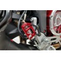 CNC Racing Rear Brake Master Cylinder Protector for the Ducati DesertX